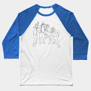 Geboende Goldwings Baseball T-Shirt